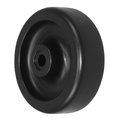 Durastar Wheel; 3X1 Polyolefin(Black); 5/16 Plain Bore 310PO81B